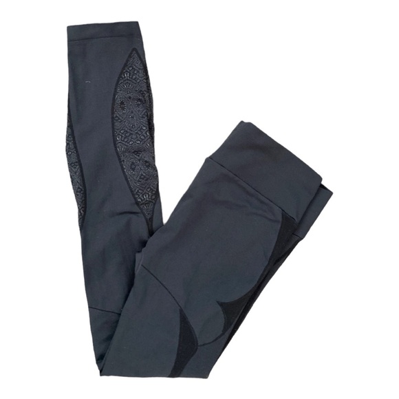 NUX Charcoal Serra Compression Leggings - Picture 4 of 6